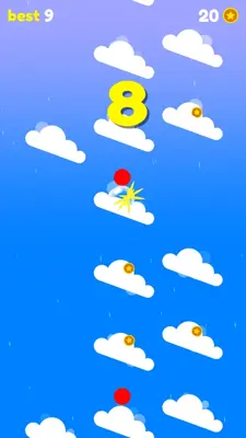 Rain Drop - falling from the sky android App screenshot 1