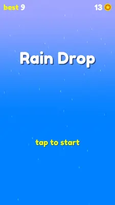 Rain Drop - falling from the sky android App screenshot 2